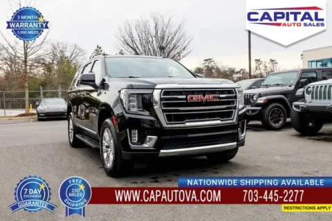 Black 2022 GMC Yukon SLT for sale in Chantilly, VA