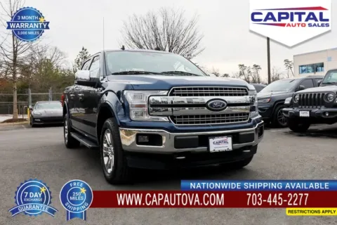 Blue 2020 Ford F-150 Lariat for sale in Chantilly, VA