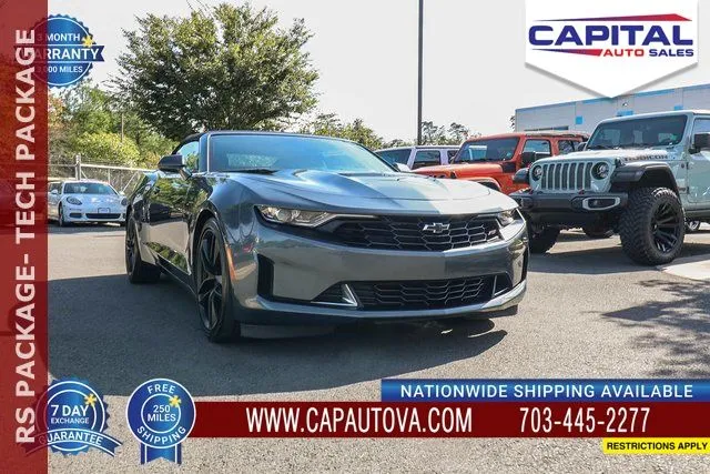Gray 2023 Chevrolet Camaro LT1 for sale in Chantilly, VA