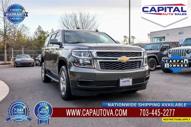 Green 2019 Chevrolet Tahoe LT for sale in Chantilly, VA