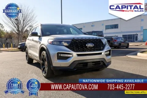 Silver 2021 Ford Explorer ST for sale in Chantilly, VA
