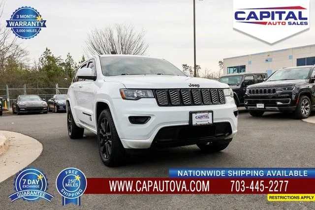 White 2020 Jeep Grand Cherokee Altitude for sale in Chantilly, VA