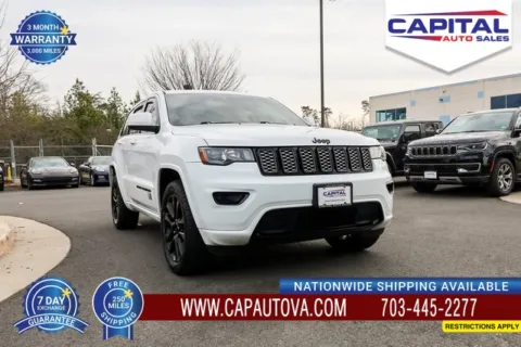 White 2020 Jeep Grand Cherokee Altitude for sale in Chantilly, VA