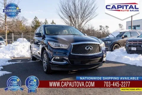 Blue 2018 INFINITI QX60 for sale in Chantilly, VA