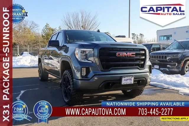 Blue 2019 GMC Sierra 1500 Elevation for sale in Chantilly, VA