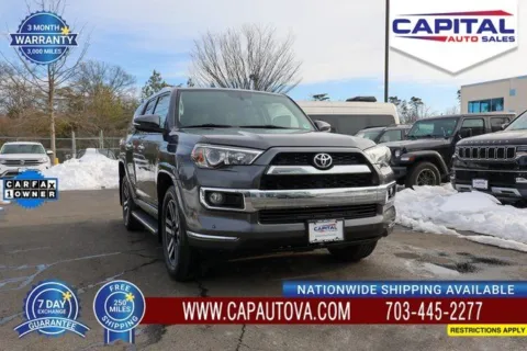 Gray 2019 Toyota 4Runner Limited for sale in Chantilly, VA