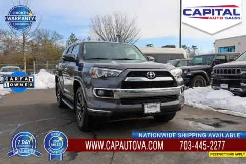 Gray 2019 Toyota 4Runner Limited for sale in Chantilly, VA