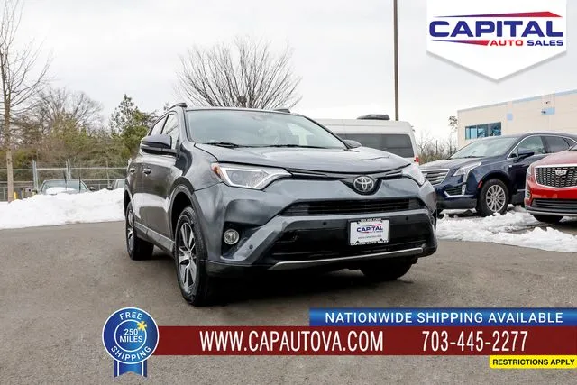 Gray 2017 Toyota RAV4 XLE for sale in Chantilly, VA