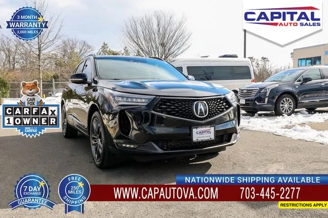 Black 2022 Acura RDX A-Spec Package for sale in Chantilly, VA