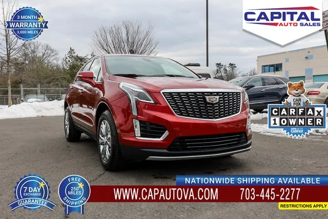 Red 2021 Cadillac XT5 Premium Luxury for sale in Chantilly, VA