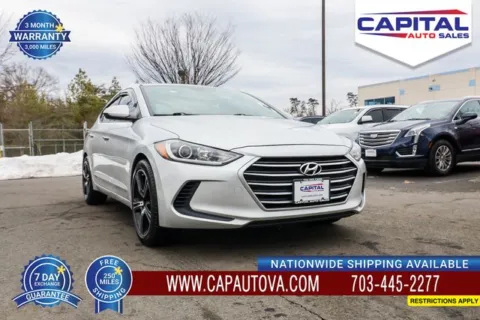 Silver 2017 Hyundai Elantra SE for sale in Chantilly, VA