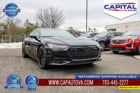 Black 2019 Audi A7 3.0T Premium Plus for sale in Chantilly, VA