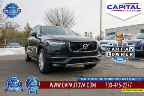 Black 2017 Volvo XC90 T6 Momentum for sale in Chantilly, VA