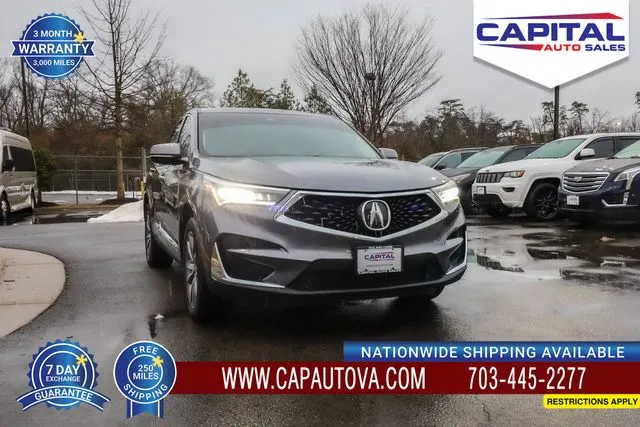Blue 2019 Acura RDX Technology Package for sale in Chantilly, VA