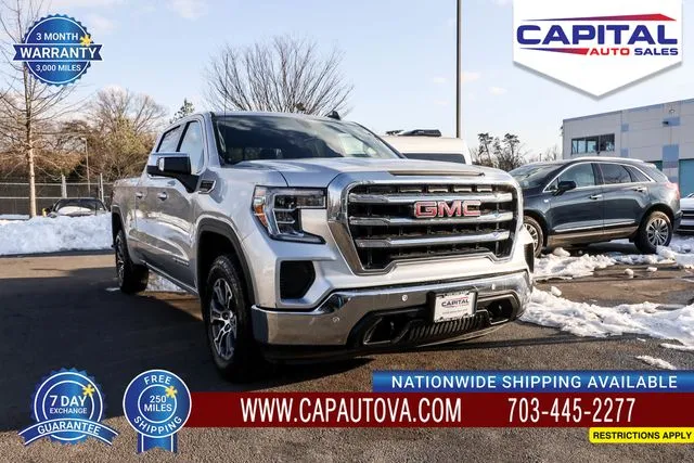 Silver 2019 GMC Sierra 1500 SLE for sale in Chantilly, VA