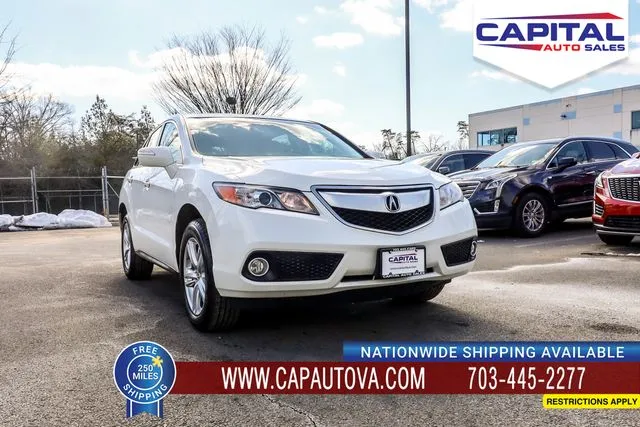 White 2013 Acura RDX Technology Package for sale in Chantilly, VA