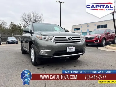 Green 2012 Toyota Highlander SE for sale in Chantilly, VA