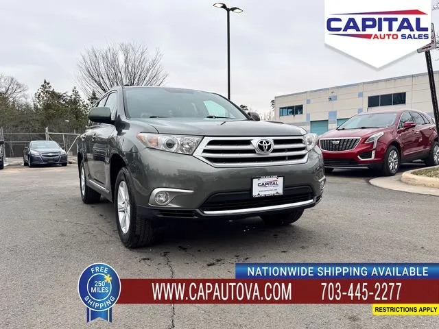 Green 2012 Toyota Highlander SE for sale in Chantilly, VA