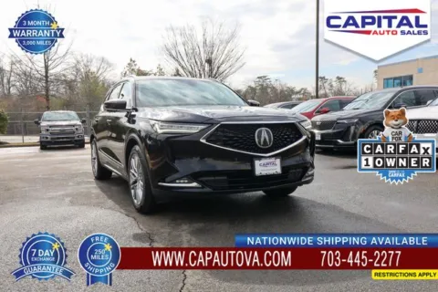 Black 2022 Acura MDX Advance for sale in Chantilly, VA
