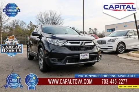 Black 2017 Honda CR-V EX for sale in Chantilly, VA