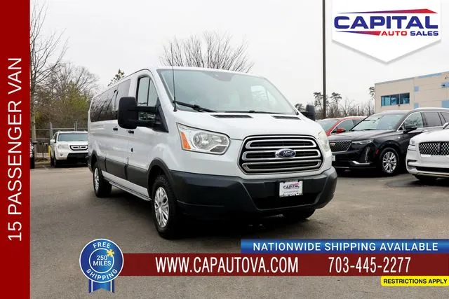 White 2015 Ford Transit-350 XLT for sale in Chantilly, VA