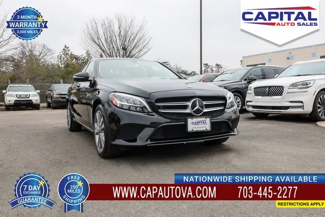 Black 2019 Mercedes-Benz C-Class C 300 for sale in Chantilly, VA