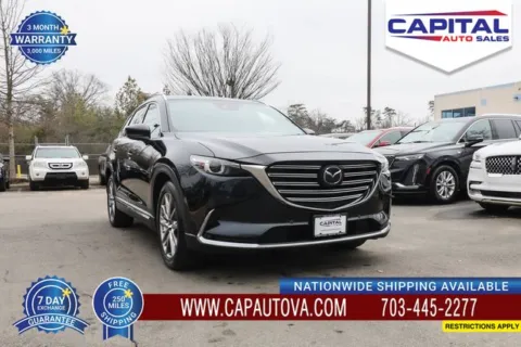 Black 2018 Mazda CX-9 Grand Touring for sale in Chantilly, VA