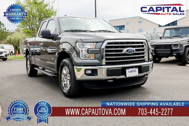 Gray 2015 Ford F-150 XLT for sale in Chantilly, VA