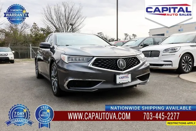 Gray 2020 Acura TLX 3.5L V6 for sale in Chantilly, VA