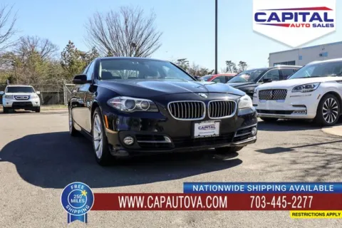 Black 2015 BMW 5 Series 535i xDrive for sale in Chantilly, VA