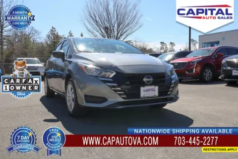 Gray 2024 Nissan Versa 1.6 S for sale in Chantilly, VA