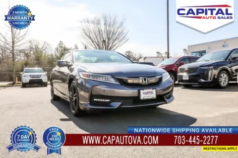 Gray 2016 Honda Accord Touring for sale in Chantilly, VA