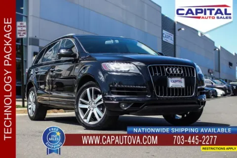 Black 2015 Audi Q7 3.0T Premium for sale in Chantilly, VA
