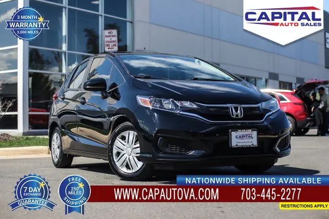 Black 2020 Honda Fit LX for sale in Chantilly, VA