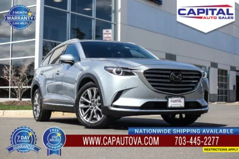 Silver 2018 Mazda CX-9 Grand Touring for sale in Chantilly, VA