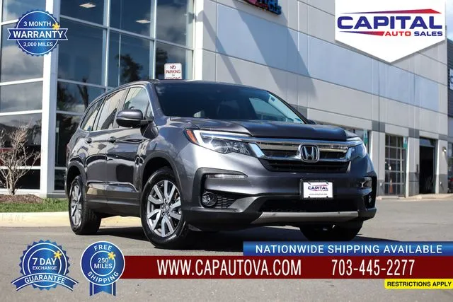 Gray 2019 Honda Pilot EX-L for sale in Chantilly, VA
