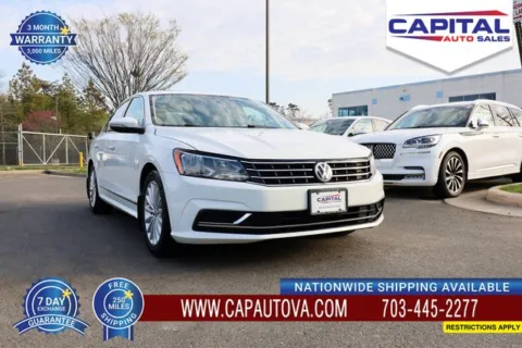 White 2017 Volkswagen Passat 1.8T SE for sale in Chantilly, VA