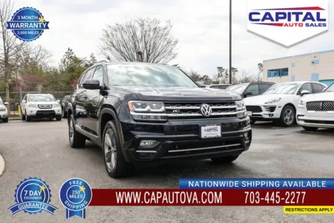 Black 2018 Volkswagen Atlas SEL for sale in Chantilly, VA