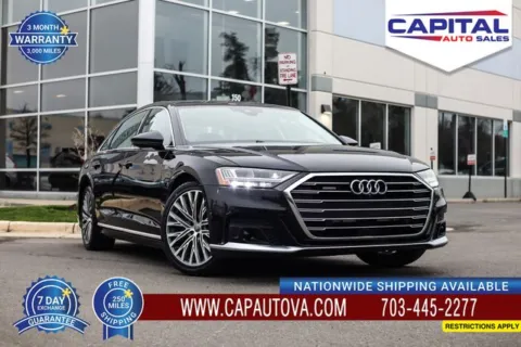 Black 2019 Audi A8 L 55 for sale in Chantilly, VA