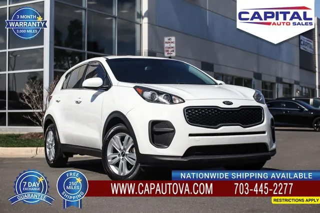 White 2018 Kia Sportage LX for sale in Chantilly, VA