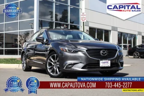 Gray 2017 Mazda Mazda6 Grand Touring for sale in Chantilly, VA