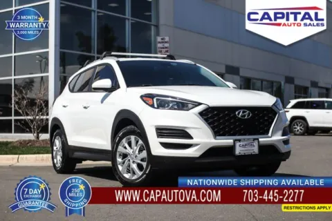 White 2019 Hyundai Tucson Value for sale in Chantilly, VA