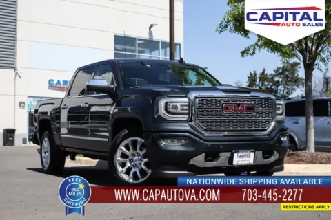 Gray 2018 GMC Sierra 1500 Denali for sale in Chantilly, VA
