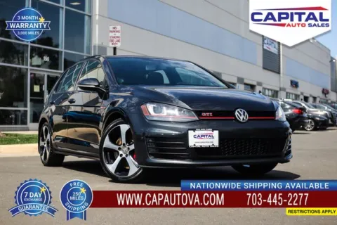 Gray 2016 Volkswagen Golf GTI SE for sale in Chantilly, VA