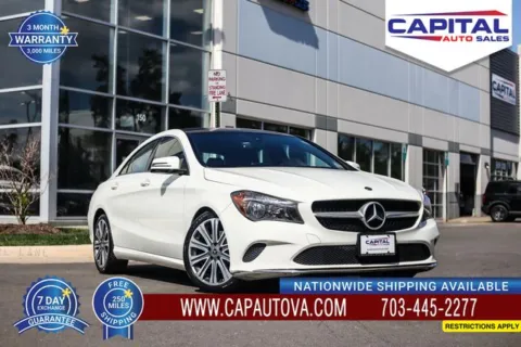 Black 2018 Mercedes-Benz CLA 250 for sale in Chantilly, VA