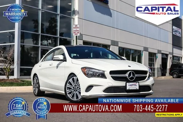 Black 2018 Mercedes-Benz CLA 250 for sale in Chantilly, VA