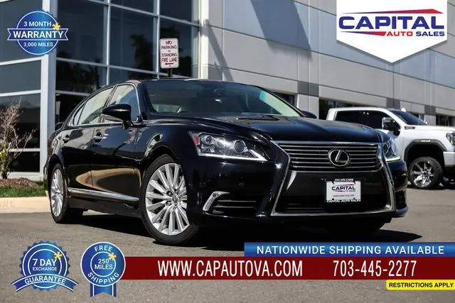 Black 2016 Lexus LS 460 L for sale in Chantilly, VA