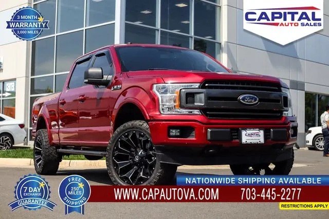 Red 2018 Ford F-150 XLT for sale in Chantilly, VA