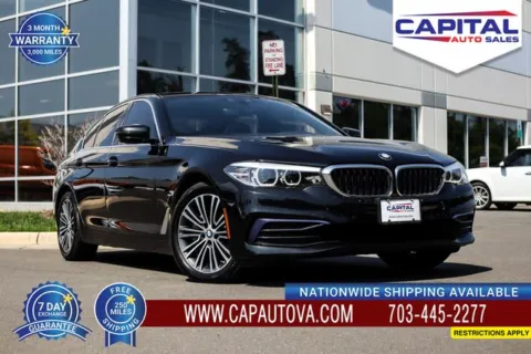 Black 2019 BMW 5 Series 530i xDrive for sale in Chantilly, VA