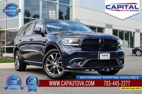 Blue 2017 Dodge Durango GT for sale in Chantilly, VA